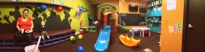 the play room. 
